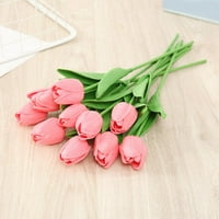 Umjetni tulip cvijeće Vivid tulip cvjetovi vaze cvjetni aranžmani Valentinovo za praznične vjenčanje