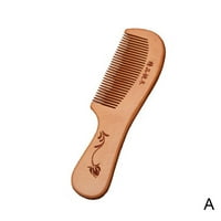Prirodna sandalovina širokim čečem za zube Drvena njega kose Zdravstvena zaštita Sandal woo vruće. O5W3