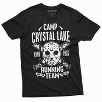 The Crystal Lake Thipe Team Majica Mens Jason Mask Tee Majica Savjetnikovac