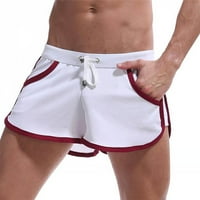Muški kratke hlače Ležerne prilike Novo zazor muški ljetni kućni zaslonski patchwork sportske pantalone prozračne hlače