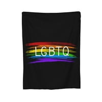 Douzhe ultra-meka mikro runo lagana flannela baca, dugina LGBTQ Pride lgbt print Cosy cosy clorove bebe,