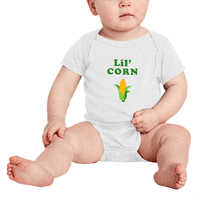 Slatka novorođenčad romper lil 'kukuruzni povrtni kombinirani kukuruzni i gril kombinezon