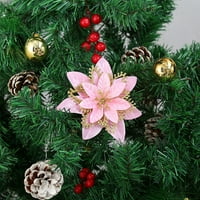 Teng Hong Hui Umjetni cvijet lažni božićni cvijet Početna Office PE Cvjetni ukras Xmas Tree Ornament