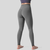Visoke vučne struke za žene hlače Sportske hlače breskve teške joge fitness hlače ženske joge hlače