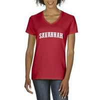 Arti - Ženska majica V-izrez kratki rukav - Savannah