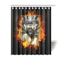 Vatra Wolf Cool COOC Decor vodootporni poliester kupatilo za tuš za tuš kadu