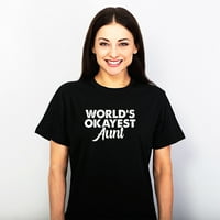 Totallystorn Svijet doletest tetka Novost sarcastic smiješne muške grafičke majice