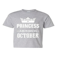 - Majice za velike dječake i vrhovi tenka - rođendanski poklon princeza rođeni su u oktobru