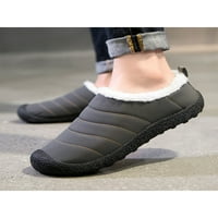 Woobling unise čizme za snijeg klizanje na papuče ravne zimske cipele za žene tople cipele hladni vremenski