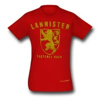 Igra prijestolja Lannister Red Majica-Xlarge