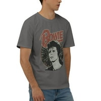 Muški David Bowie - Svemirska čudnost - Odrasla V-izrez Službena košulja Summer Crew vrat na vrhu kratkih