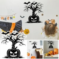 YMPuoqn ukrasi za Halloween Zatvoreni na otvorenom, naljepnica, ukras za Halloween ukras zidne naljepnice