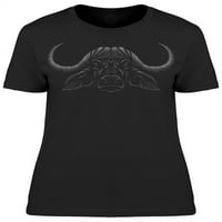 Bull Rogovi umjetnička majica Žene -Image by Shutterstock, ženska X-velika