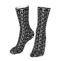 PI čarape za žene Muškarci Novost šarene čarape za posade Casual Funny haljine čarape poklone za njega