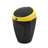 Ashtray Ash Holder Cup dim za cigarete crno žuti plastični automobil