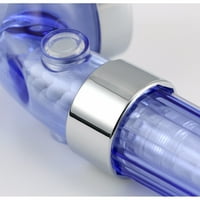 Plava spa magnetna terapija tuš glava začuvanu vodu za uštedu prozirne ruke visokotlačno filter za vodu za mlaz za tuširanje