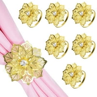 Salvetni prsten za salvetu salveta izletna izdužena izleti cvjetni ubrus prsten metalni salveti za prsten