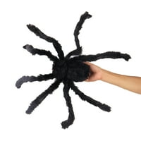 SDGHG Halloween Svjetlosni pauk, realistične brojke zastrašuju se užareni plišani pauk, festivalski