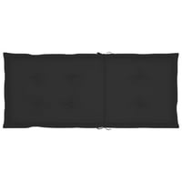 Mavis laven Jastuci za vrt crna 47.2 x19,7 x1.2 jastuci za stolice i sof