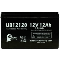 - Kompatibilna B & B baterija BP12- Baterija - Zamjena UB univerzalna zapečaćena olovna kiselina - uključuje f do F terminalne adaptere