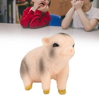 Henmomu svinjski model, mini veličina Model sa farmom svinja izvrsna za rođendan božićni pokloni za ukrase za torte za potrepštine za zabave