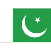 Annin Flagmakers Ft. Ft. Colonial Nyl-Glo Pakistan zastava sa obrubom