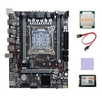Matična ploča LGA2011- Kompjuterska matična ploča Podrška DDR ECC RAM + E V CPU + SATA SSD 240g + Termalna ploča + SATA kabl
