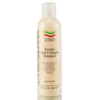 Veličina: 8. OZ la-Brasiliana Uno Keratin & Collagen šampon LA Brazil Šljunčani vlasište W elegant zadirkivanje češalj