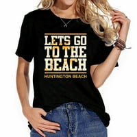 Pustimo na plažu Huntington Beach Orange County majica