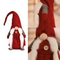 Božićni gnome švedski skandinavcian santa tonte nisse kućni stolni ukras plišani lutka poklon za odmor