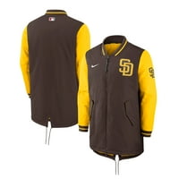 Muški Nike Brown San Diego Padres City Connect Dugout Full-Zip Jacket