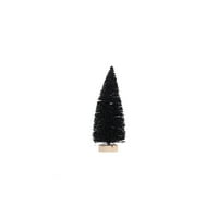 Božićno drvsko mini drvo P ine sa drvenim bazama DIY Crafts Home Stol Top Decor