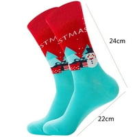 qazqa božićne čarape za žene čarape Ispis čarape pokloni pamučne duge smiješne čarape za žene Novelty