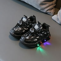Leey-World Toddler Cipele za djecu Light Strip cipele čipke platnene cipele Kids casual cipele svijetle