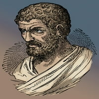 Euclid, drevni grčki matematičarski poster Ispis naučnog izvora