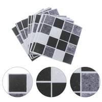 Imitacija naljepnica za pločice Splice Dizajn ljepši samoljepljivi zidni naljepnice za kuhinjske kupaonice crno-bijelo