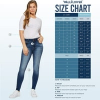 Zidnički ženski sassi Skinny High-Rise Insta Soft Juniors Jeans