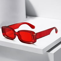 Lady sunčane naočale Zaštita očiju od pune boje Dugotrajna Izvrsna dizajna Hip Hop Super Cool Vintage stil Prozirne vanjske sunčane naočale Pribor za nošenje očiju