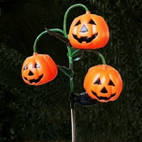 Halloween Dekoracija bundeve svijetlo solarno napajanje Pejzaža Lampica svjetla Set LED dioda za vrtni