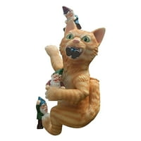 Gnome Massacre Garden Statue HILARIST CAT GNOME DWARF BRODOVI SREDNJA CAT-a GNOME DWARF BORBE SA KREATIVNOM ARTNA ORNAMENTNA VRTNA VRTNA VRTNA KUTA