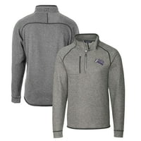 Muški sekač i Buck Heather Grey Stephen F Austin Lumberjacks Mainsail džemper-pletena jakna od pola