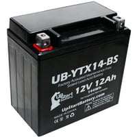 UPSTART Zamjena baterije za BMW K1300S CC fabrika aktivirana, bez održavanja, motociklistička baterija - 12V, 12Ah, UB-YTX14-BS