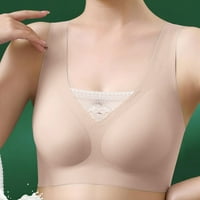 Ketyyh-CHN grudnjaci za žene plus veličine Prednosti Super Meka bežični lagano obloženi Comfort Bra