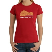 Nashville gitara - Ženska majica za umjetnost