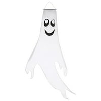 Wmkox8yii za Halloween Dekorativni tisak LED svjetiljka Ghost Privjesak