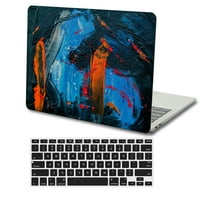 Kaishek Hard Shell pokrivač za MacBook Air S A1932 A2179 A + Crna poklopac tastature, slika 0824