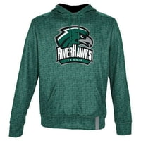 Muška pododjeljak Green Northertern State Riverhawks Tenis Ime Drop Pulover Hoodie