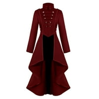 Žene Ležerne jakne Žene Gotic Nepravilni gumb Čipka Corset CAPET jakna za vrata