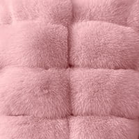 TAWOP zimski kaputi za žene Women Plus size Zimska topla labava plišana jakna kaput ružičasta 8
