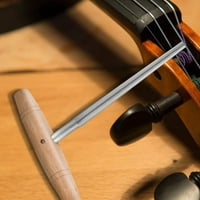 Ponarac za violinu Reamer izdržljiva čelična otvor za rupe sa drvenim ručicama LUTHier alat za popravak